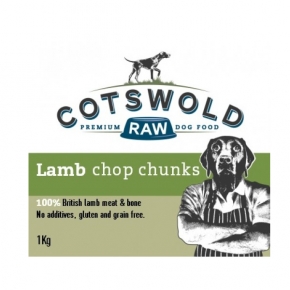 Cotswold Raw Lamb Chop Chunks 1kg Frozen