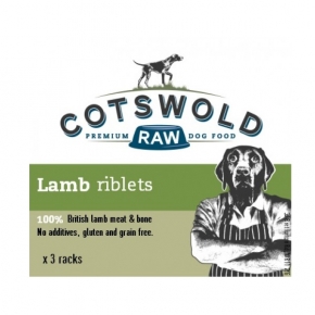 Cotswold Raw Lamb Riblets x Three 300g Frozen