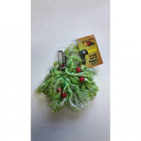 Cotton Holly ring small  toy for birds