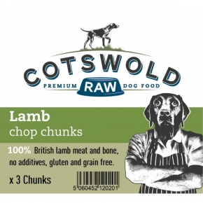 Cotswold Raw Lamb Chop Chunks 500g Frozen