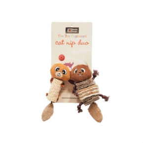 Danish Design Chip & Chap The Chipmunk Duo Catnip Duo 6" Cat Toy