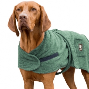 Danish Design Green Dog Robe 28" - 70Cm