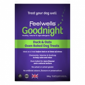 Feelwell's Benefits Duck & Oat Treats Goodnight 130g