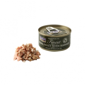 Fish 4 cats Can Tuna Fillet With Seaweed 70g