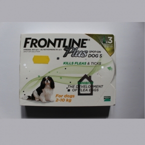 Frontline Plus Spot On Small Dog 2 - 10kg 3 Pipette