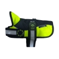 Animate Reflective Black / Hi-Viz Padded Harness Coat 20" (51cm)