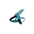 Hem And Boo Reflective & Padded Nylon Harness 3/4” X Chest 20”-24” (1.9 X 50-60cm) Medium Aqua