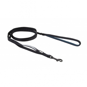 Hurtta Explorer Lead Outdoors Reflective Raven 1.8m X 15mm