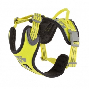 Hurtta Weekend Warrior Harness Neon Lemon Small 40 - 45cm