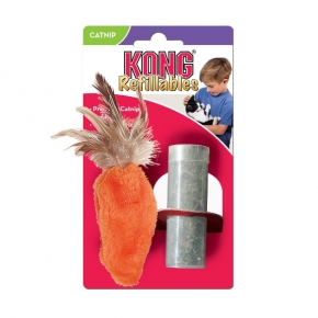 Dr Noys Feather Top Carrot Cat Toy KONG Company