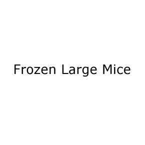 Frozen LARGE Mice