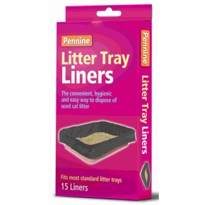 Cat Litter Tray Liners Large 15 pack