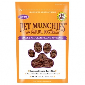 Pet Munchies Liver & Chicken Training Treats 50g