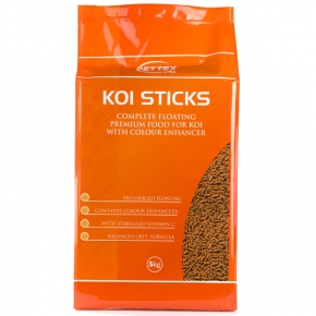 Pettex premium orange koi  sticks 5kg