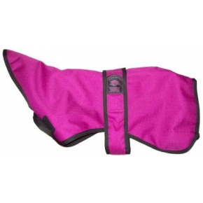 Animate 22" Greyhound Whippet Raspberry Padded Dog Coat