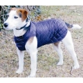 Cosipet 8" - 20cm Navy Blue Quilted Step In Dog Coat