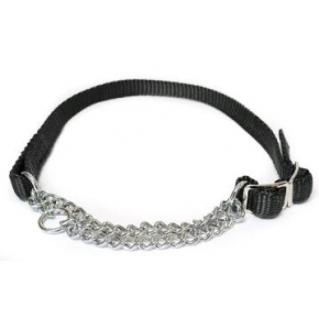 Canac Black combi collar 28-40cm 10mm