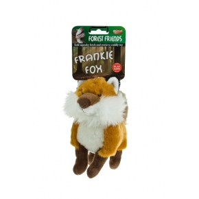 Animal Instinct Franki Fox Plush Dog Toy Small