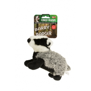Barry Badger Plush Dog Toy Small Animal Instinct