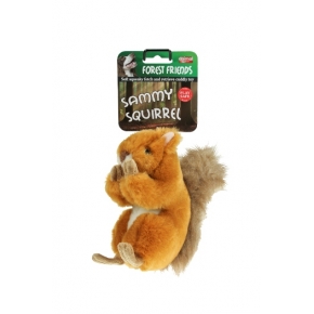 Sammy Squirrel Plush Dog Toy Small Animal Instinct