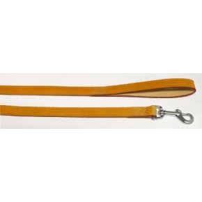 Ancol Leather Lead Tan 3/4" -  40"