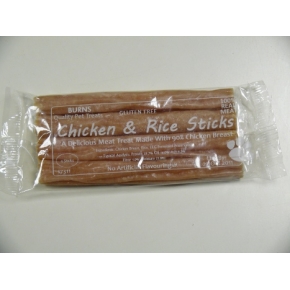 Chicken And Rice Sticks 4 Pack Burns Animal Foods