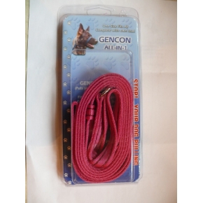 Gencon All in 1 Pink with Burgundy Stitching