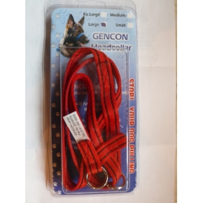 Gencon Head Collar Small Red