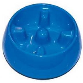 Dogit Anti-gulping Bowl Medium Blue 600ml