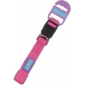 Dog and Co Adjustable Pink Collar 1/2" x 10-14" - 1.2 x 25-35cm 