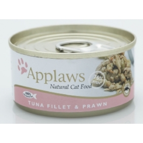 Applaws Cat Food Tuna & Prawn 156g can