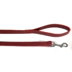 Ancol Red Leather lead 3/4~ 40"