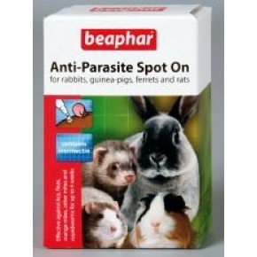 Beaphar Anti Parasite Spot On for Small Animals 4 pippets
