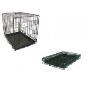 Dog Life Extra Large Double Door Crate 42" x 27" x 31" 107 x 69 x 78cm