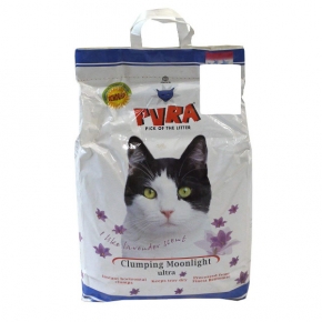 Pura Ultra Clumping Cat Litter Lavender 5 Litre.