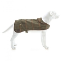 Tweed Dog Coat 12 Medium With Chocolate Fleece Inner Tweedmill Textiles