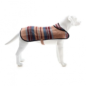 Random Recycled Dog Coat Medium With Fleece Inner Tweedmill Textiles