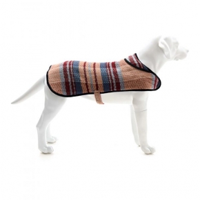 Random Recycled Dog Coat Small With Fleece Inner Tweedmill Textiles