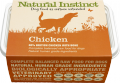 Natural Instinct Frozen Raw Selected protein additive free adult dog food