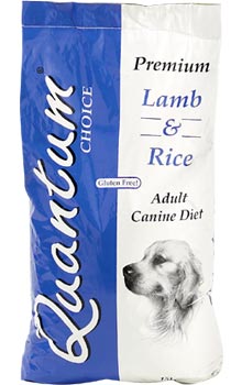 Quantum Choice Selected Protein, Additive free,  Adult Lamb Rice Dry Dog Food 
